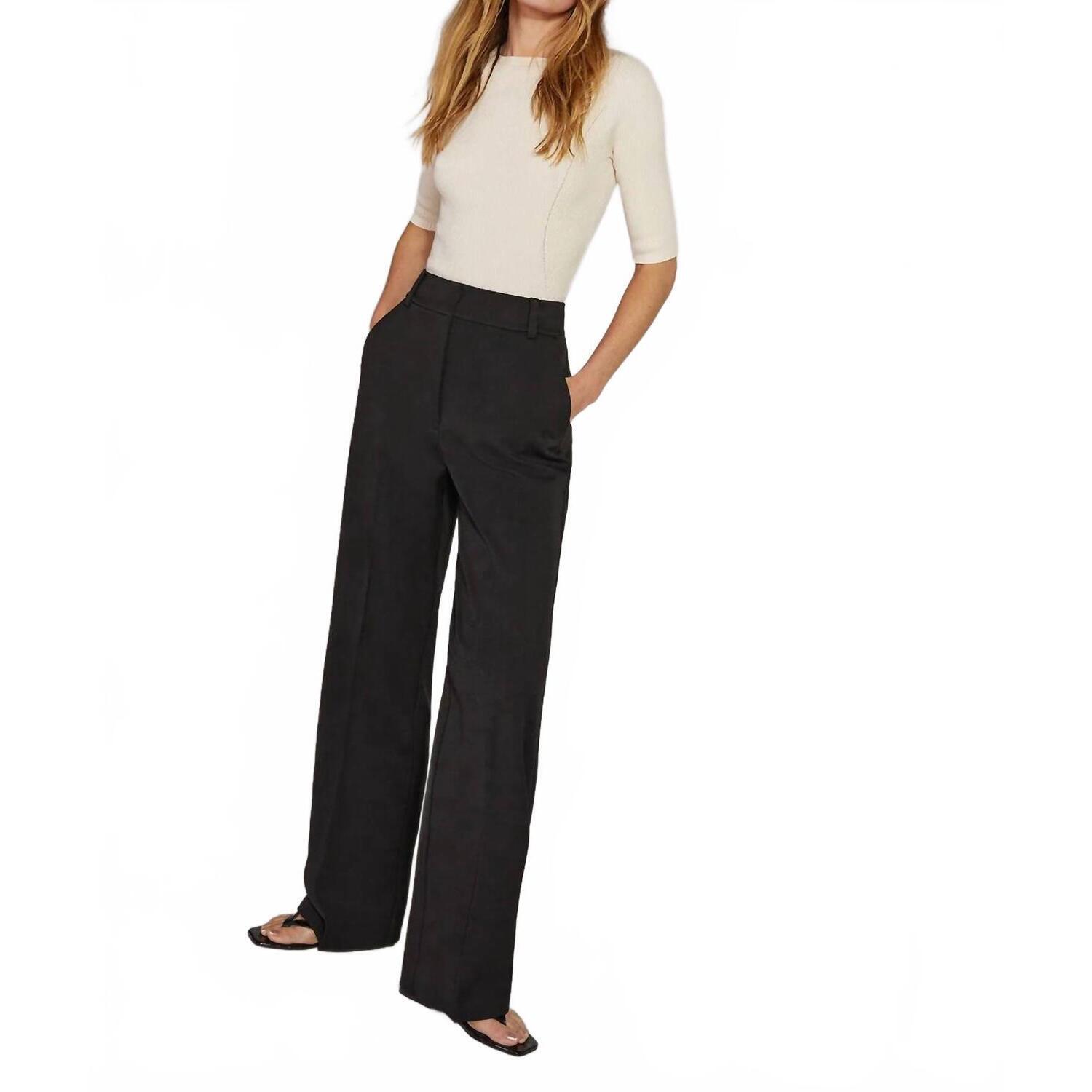 New Favorite Daughter Fiona Pant In Black
